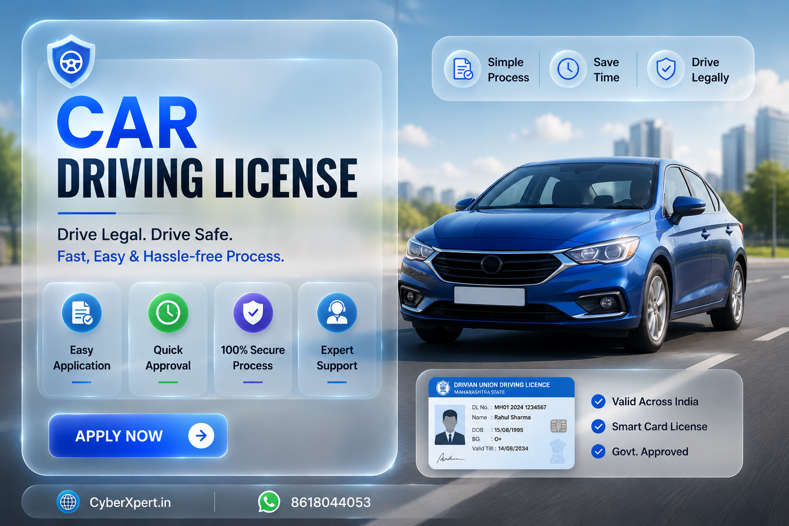 New Car Driving License