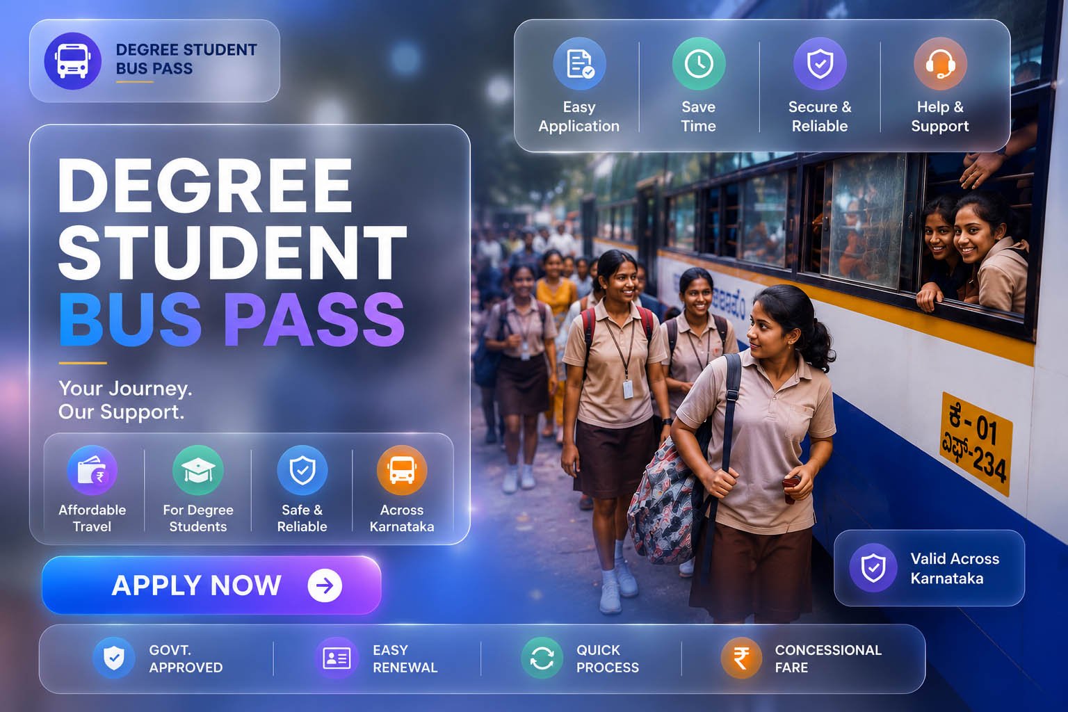 Degree Student Bus Pass