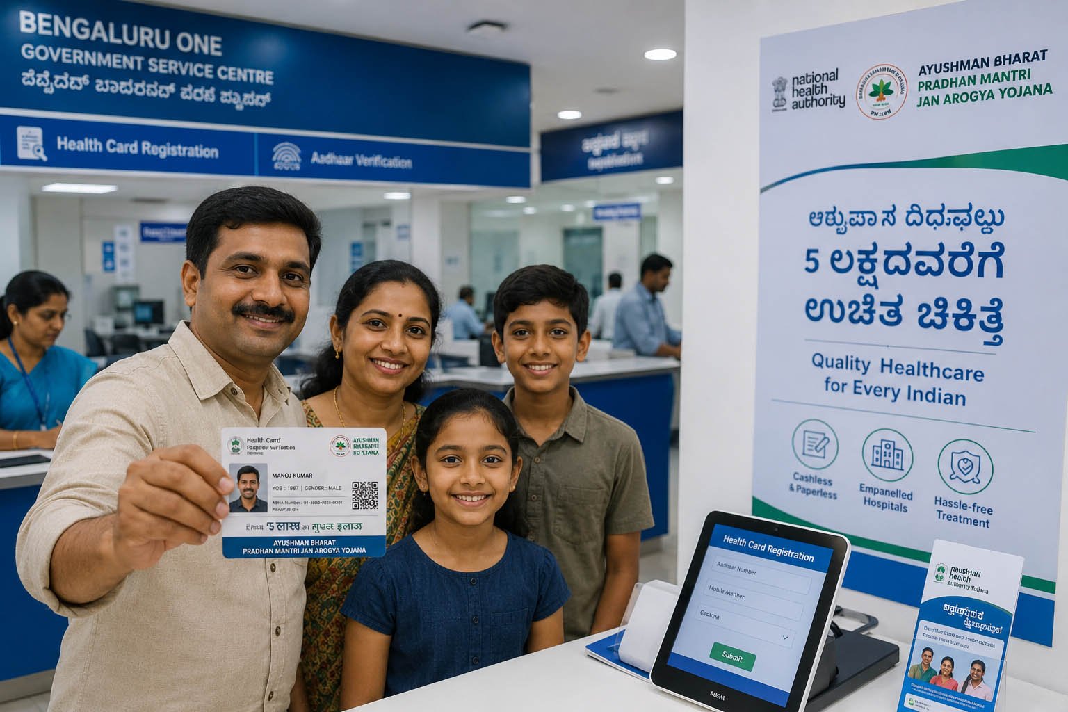 Ayushman Bharat Card Online Apply Process in Bangalore (2026 Guide)