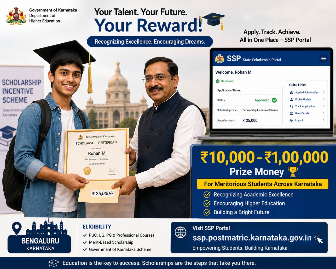 Prize Money Scholarship for SC/ST Students in Karnataka 2026 Guide